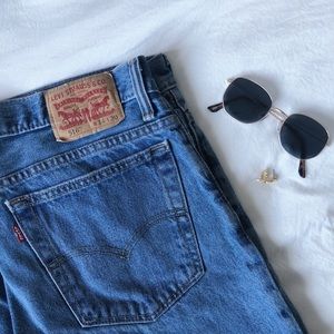 Levis Jean 516 (original cut + hemming)